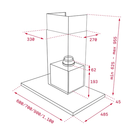 Fatima Campana de Pared Teka DLH 982 T