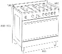 Fatima Estufa Teka FS3RS965GXL