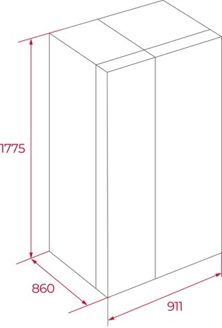 Fatima Refrigerador Teka RLF 75950 SS