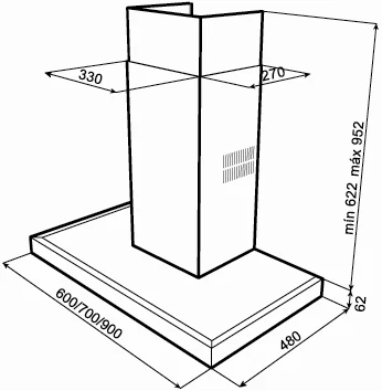 Fatima Campana Teka de Pared DJE 90 