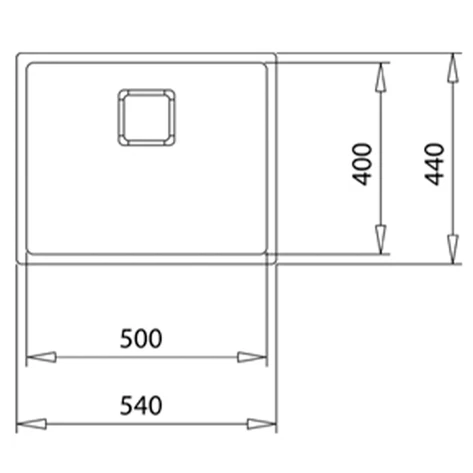 Fatima Fregadero Teka Triple Mount FLEXLINEA RS15 50.40 SQ BRASS