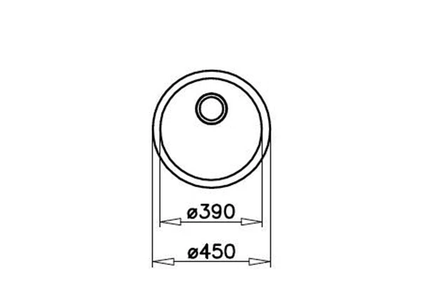 Fatima Fregadero Teka Dual Mount STARBRIGHT 45 E-XN 1B RND