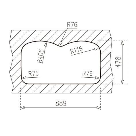 Fatima Fregadero de Submontar Teka BE 2C D 940 (TU 37.20)