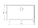 TEKA - Fregadero Submontar Tegranite+ MAESTRO 760 X 440mm