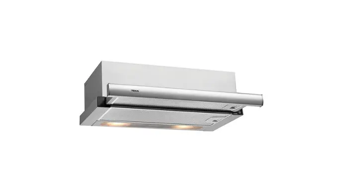 TEKA TL 6310 Inox - Campana Extensible con motor de doble turbina y 2 velocidades en 60 cm