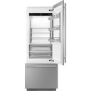 Refrigerador Botton Mount Inox SMEG RBMU30RX