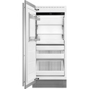 Columna Congelador Inox SMEG FZU36LX