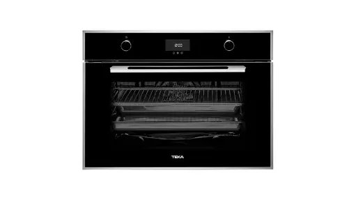 [111060000] Horno multifunción de 80 cm en acero inoxidable antihuella con sistema de limpieza HydroClean - HLF 840 BK-SS