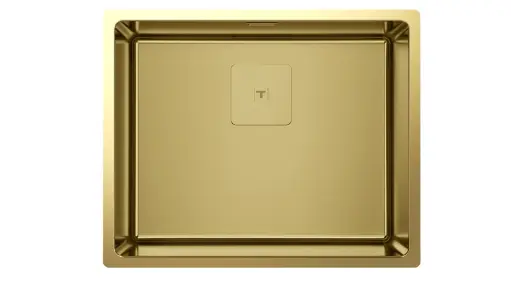 [FLEXLINEA RS15 50.40 SQ BRASS] Fregadero Teka Triple Mount FLEXLINEA RS15 50.40 SQ BRASS