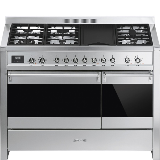 [A3-81] Doble horno eléctrico 6 Quemadores SMEG A3-81